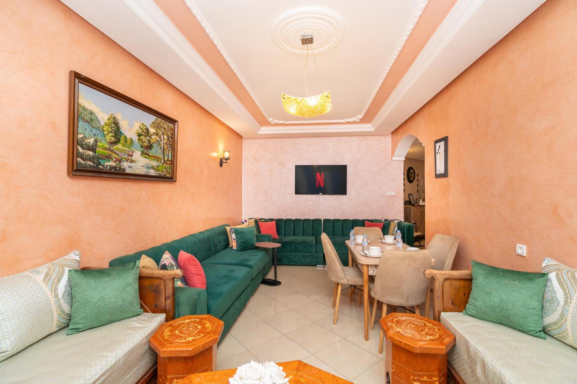 Appartement 2 Chambres Pres De La Corniche طنجة المظهر الخارجي الصورة
