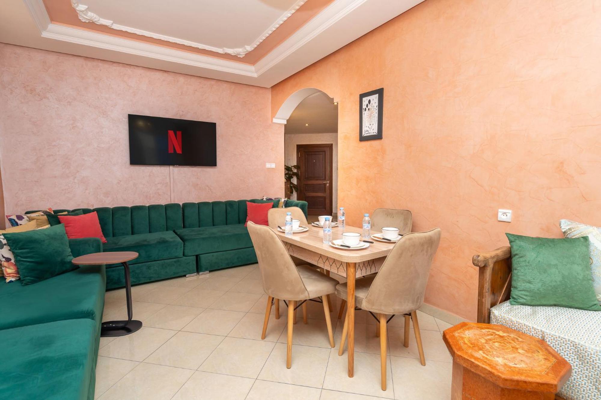 Appartement 2 Chambres Pres De La Corniche طنجة المظهر الخارجي الصورة