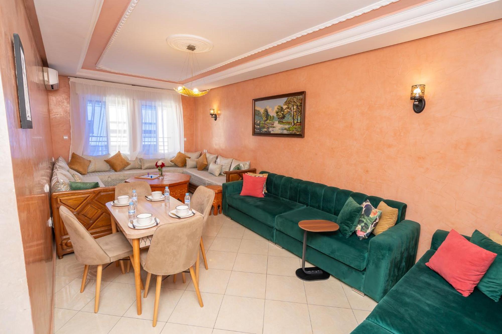 Appartement 2 Chambres Pres De La Corniche طنجة المظهر الخارجي الصورة