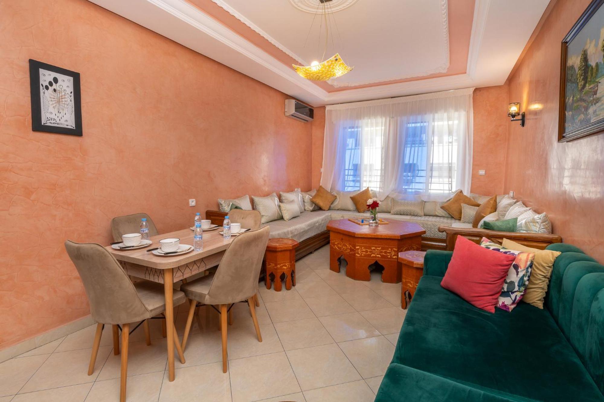 Appartement 2 Chambres Pres De La Corniche طنجة المظهر الخارجي الصورة