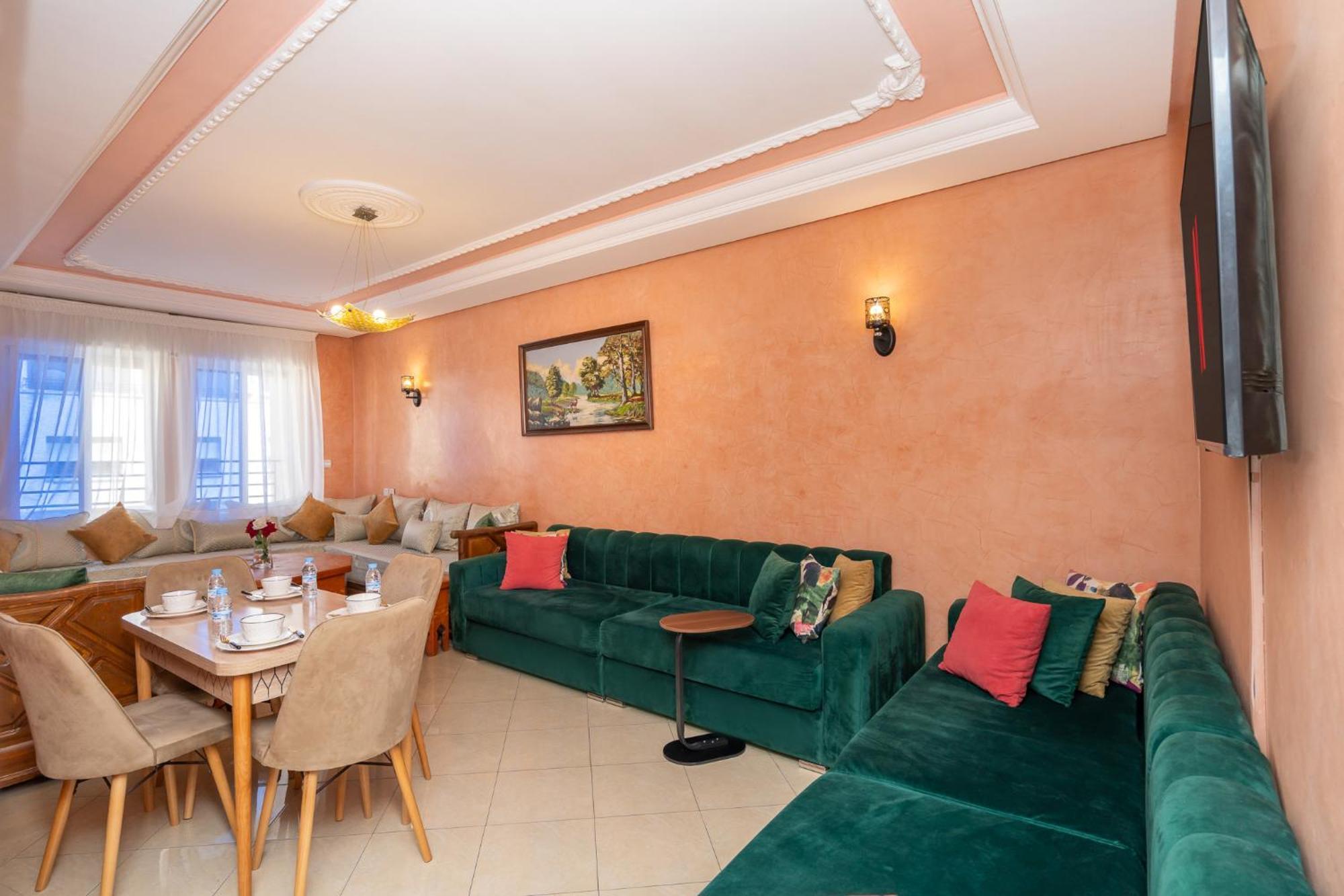 Appartement 2 Chambres Pres De La Corniche طنجة المظهر الخارجي الصورة